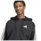Adidas Ανδρική ζακέτα Essentials 3-S Fleece Full Zip Hoodie